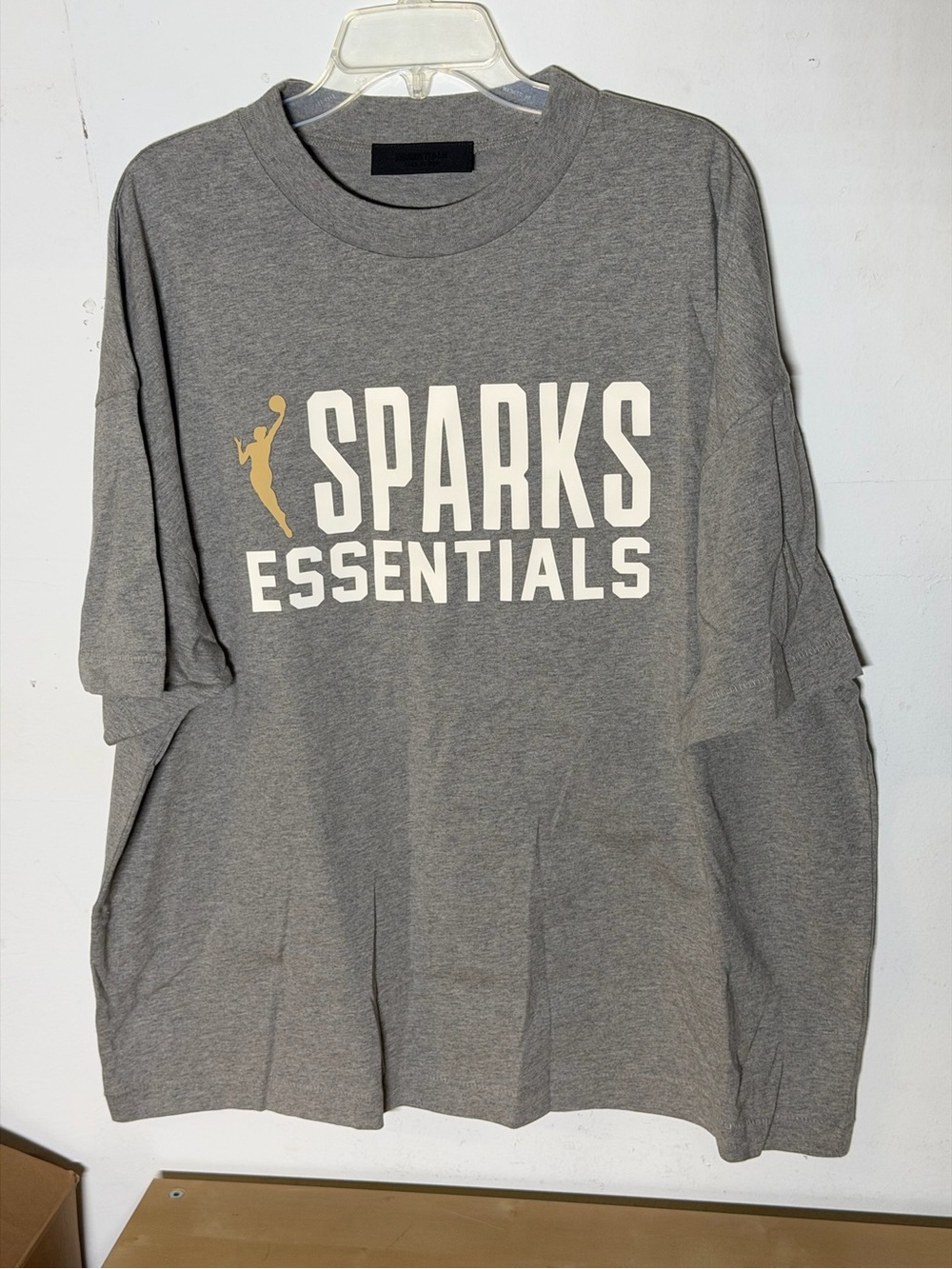 Fear of God Essentials WNBA Los Angeles Sparks T-Shirt Gray XL FW24